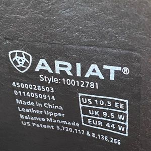 Ariat | Shoes | Mens Ariat Sz 5 Ee 
